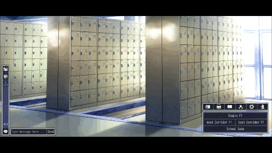 Player Chatting in Sentou Gakuen